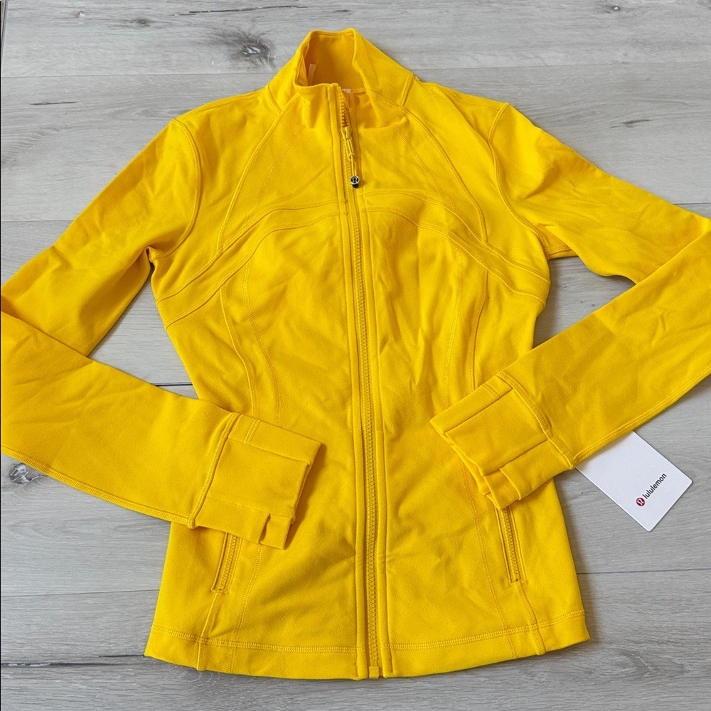 Lululemon Define‎ Jacket Luon Color Maze Yellow Multiple Sizes New With Tags - Picture 8 of 11